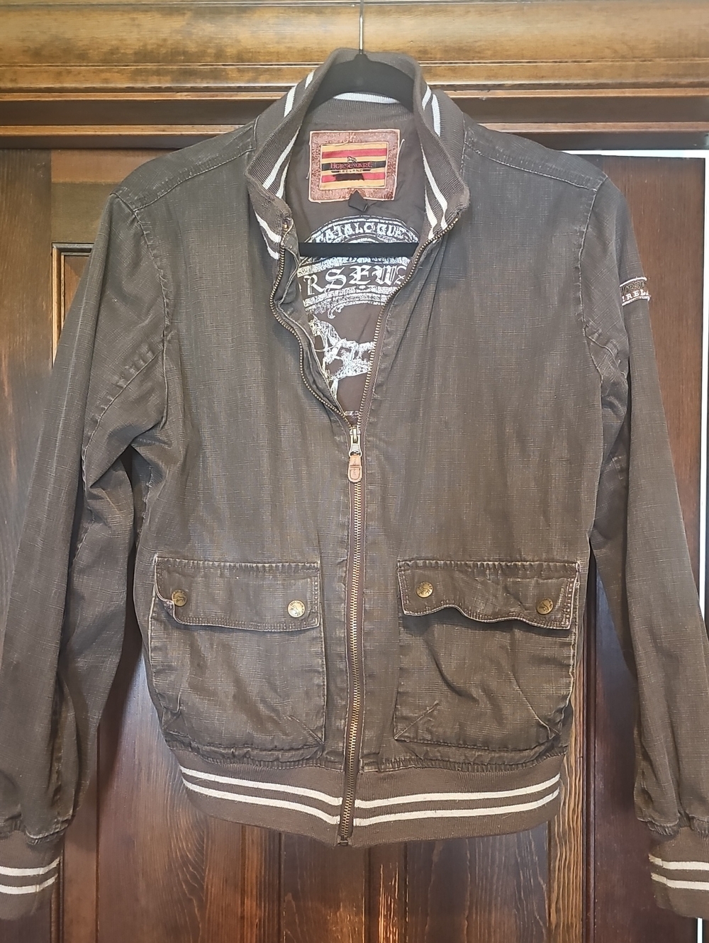 Vintage Horseware Ireland Barn Jacked Brown - Picture 1 of 4